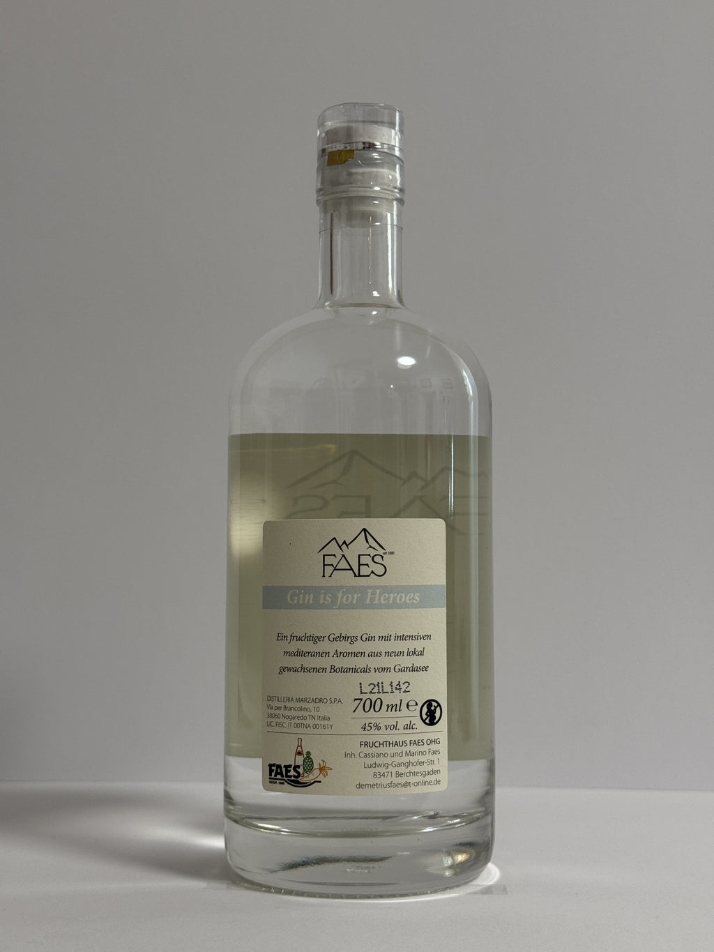 FAES Gebirgs Gin